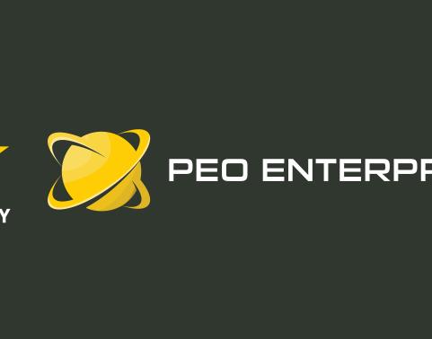 Co-branded Army & PEO Enterprise logos