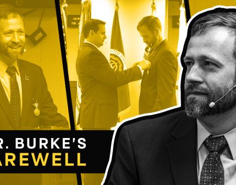 Mr. Burke farewell photos